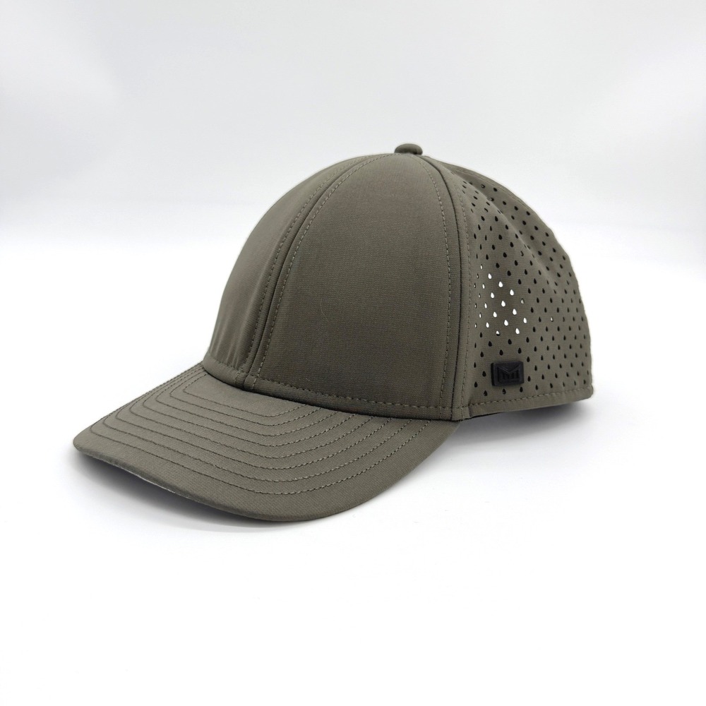 Melin A-Game Hydro Hat M/L 58cm Water Resistant Olive Green Performance Snapback